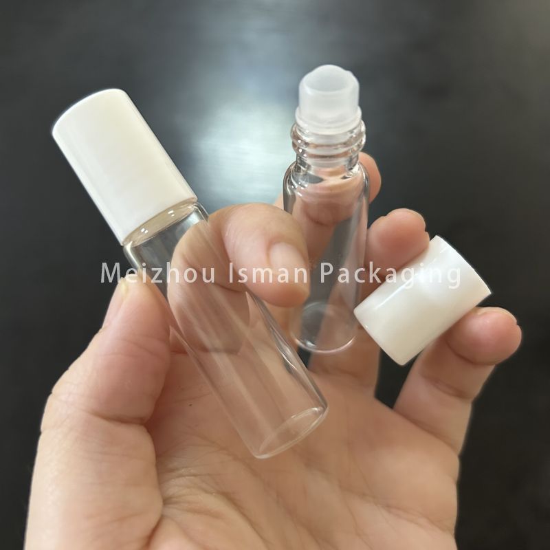 Perfume Fragrance Oil Wholesale - ขวดแก้วโรลออนเปล่าขนาด 5 มล. จำนวน 50 ชิ้น