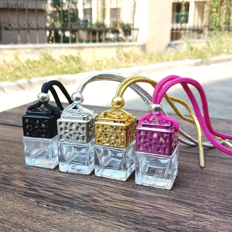 Perfume Fragrance Oil Wholesale - ขวดน้ำหอมปรับอากาศในรถยนต์แบบแขวนขนาด 8 มล. ขายส่ง ขวดน้ำหอมสำหรับน้ำมันหอมระเหย ตกแต่งภายในรถยนต์