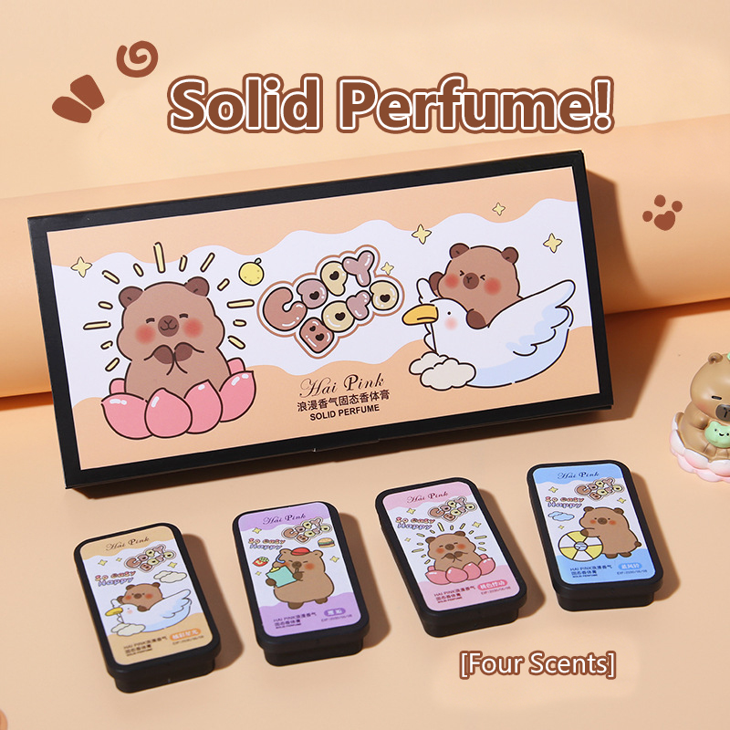 Perfume Fragrance Stick - บาล์มน้ำหอมฟีโรโมนสำหรับผู้หญิง กลิ่นหอมติดทนนาน ขนาดพกพา กลิ่นหอมสดชื่น ใช้ได้ทุกวัน