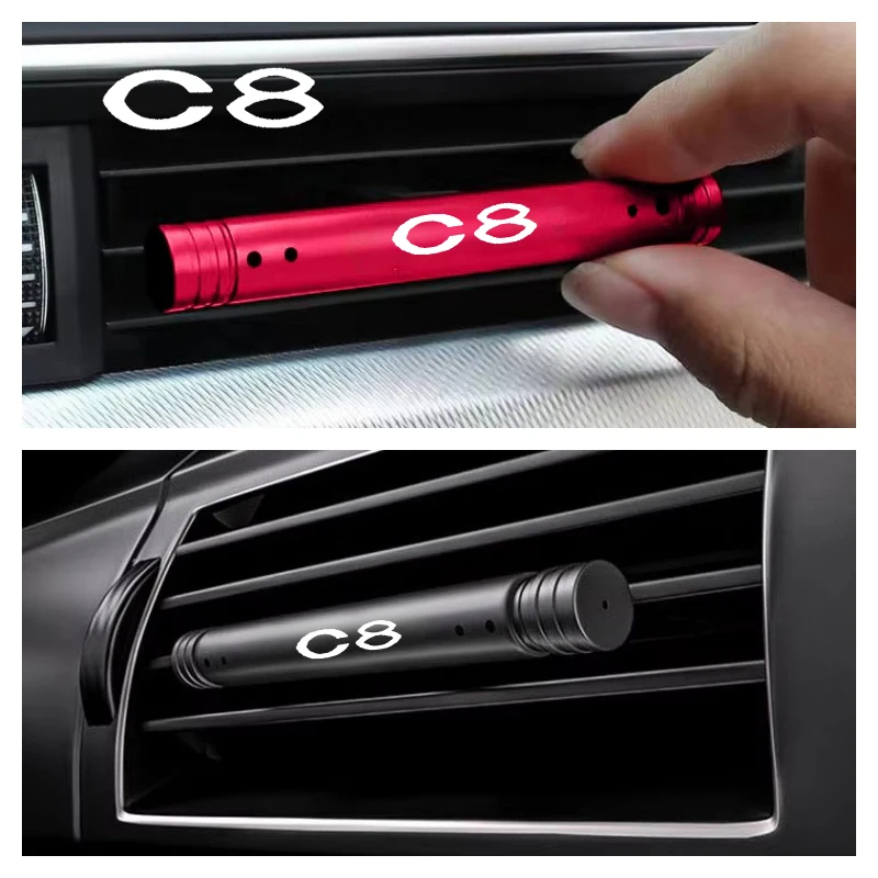 Perfume Fragrance Stick - น้ำหอมปรับอากาศในรถยนต์สำหรับ Citroen C8 พร้อมคลิปหนีบช่องแอร์ กลิ่นหอมจากน้ำมันหอมระเหย พร้อมอุปกรณ์ตกแต่งภายในรถยนต์