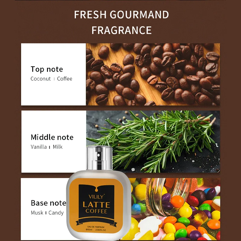 60ml ช็อกโกแลต Cappuccino Eau  - Perfume Fragrance Notes บทวิจารณ์และราคา
